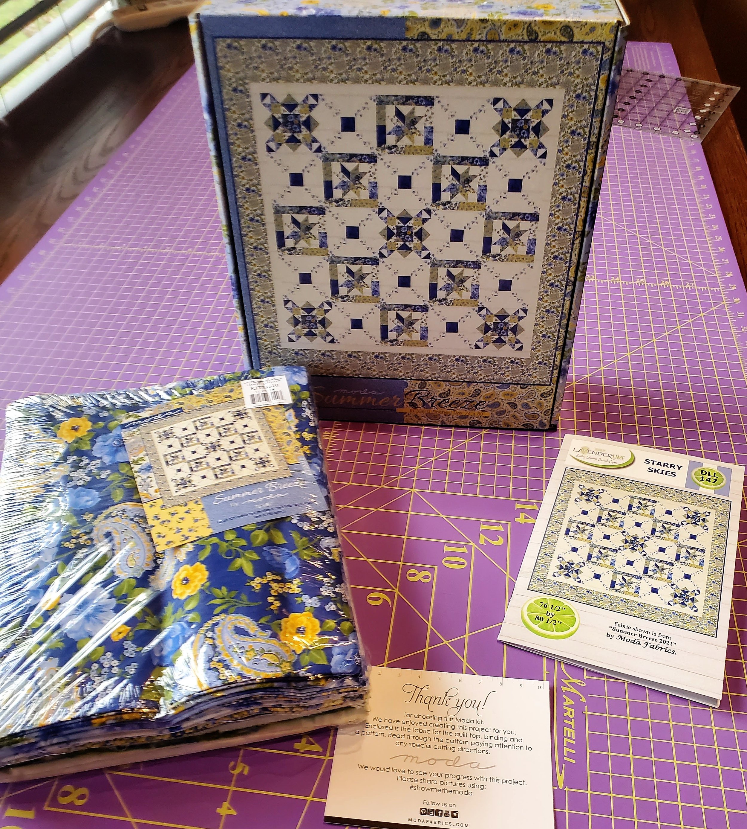 Starry Skies Quilt Kit — Rocking Chair Quilts Starry Skies Quilt Kit — Rocking Chair Quilts